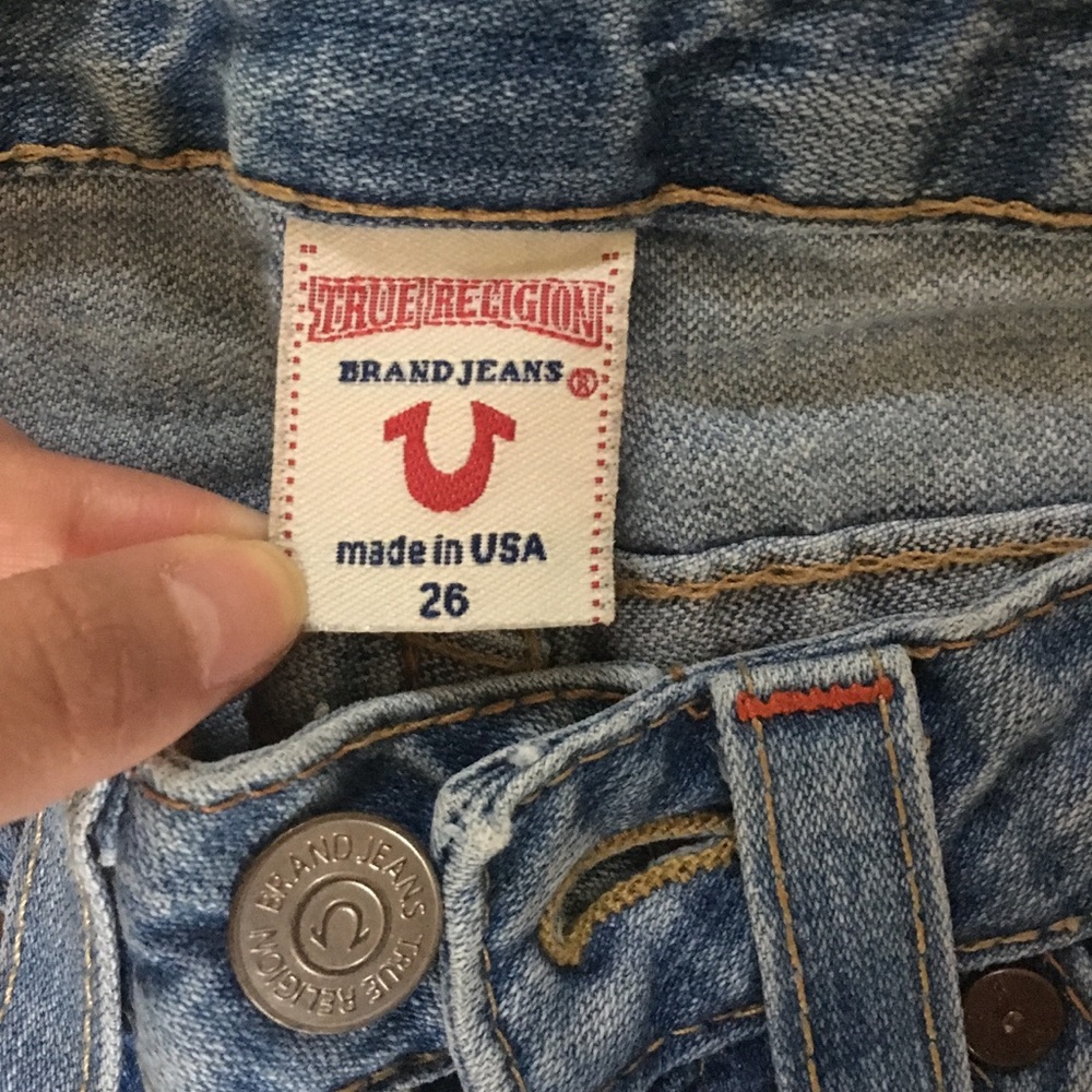 True Religion Distressed Shorts - Picture 2 of 3